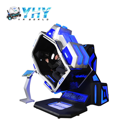 9D Game VR Simulator 360 Kingkong Rotating Virtual Reality Roller Coaster Simulator