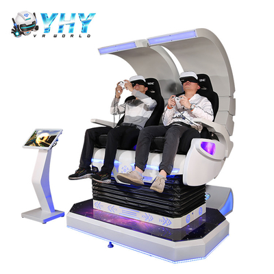 Centrum handlowe 9D VR Cinema Godzilla Virtual Reality Simulator 2 graczy 360 obracanie